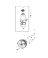 Ram Power Steering Reservoir Diagram - 68395974AA