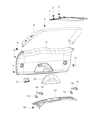 2020 Dodge Durango Dome Light Diagram - 5023881AG