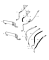 Ram Power Steering Cooler Diagram - 55111392AC
