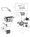 Dodge Challenger Cabin Air Filter Diagram - 68071668AA