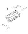Chrysler PCV Hose Diagram - 4792682AB