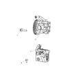 Chrysler Sebring Power Steering Pump Diagram - 4766041AB