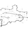 2008 Chrysler Pacifica Brake Line Diagram - 4683846AE