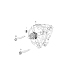 Dodge Viper Alternator Diagram - 5037198AF