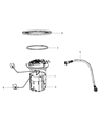 Dodge Journey Fuel Level Sensor Diagram - 68041616AA