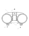 Dodge Durango Speedometer Diagram - 5172874AF