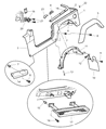 1997 Jeep Wrangler Wheelhouse Diagram - 55155697AA