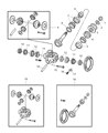 Dodge Ram 3500 Differential Diagram - 5086691AA