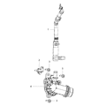 2020 Chrysler Voyager Thermostat Housing Diagram - 68217305AF