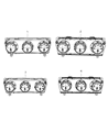 Chrysler Sebring A/C Switch Diagram - 55111889AB