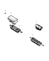 2020 Jeep Cherokee Air Bag Diagram - 68309757AE