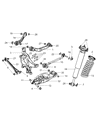 Chrysler Axle Pivot Bushing Diagram - 4766818AA