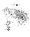 Dodge Caravan Crossmember Bushing Diagram - 5005519AE