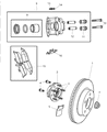 Dodge Intrepid Wheel Stud Diagram - 6502410