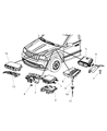 Jeep Grand Cherokee Engine Control Module Diagram - 5150302AC