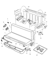 2002 Dodge Ram 2500 Seat Cushion Diagram - UQ391C3AA