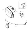 Ram Fog Light Diagram - 55372734AC