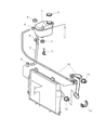 Chrysler Crossfire Radiator Cap Diagram - 68032069AA
