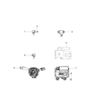 Jeep Cherokee Clock Spring Diagram - 68141121AM