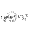 2011 Dodge Challenger Steering Wheel Diagram - 1UV60XDVAA