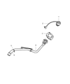 Chrysler Gas Cap Diagram - 4879234AB