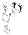 Dodge Ram 2500 Engine Cooling Fan Diagram - 52028774AA