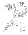 Chrysler Fog Light Bulb Diagram - 5303632AA