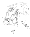 Chrysler Cirrus Seat Belt Diagram - SH481K5AC