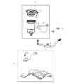 Jeep Wrangler Fuel Filter Diagram - 52126244AC