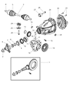 Dodge Magnum Differential Diagram - 52114060AA