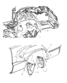 Dodge Dakota Wheelhouse Diagram - 55077713AD