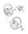 Dodge Ram 3500 Steering Wheel Diagram - XF471DVAB