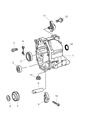 Jeep Wrangler Drain Plug Diagram - 5134266AA