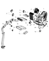 Jeep Commander Blower Motor Resistor Diagram - 5183153AA