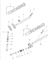 Chrysler Valve Stem Seal Diagram - MD307342