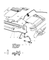Jeep Commander Brake Line Diagram - 52089997AD