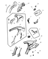 Dodge Avenger Fuel Door Diagram - 5115067AD