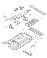Dodge Ram 2500 Floor Pan Diagram - 55275259
