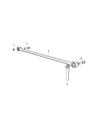 Ram 2500 Track Bar Diagram - 68414804AB