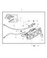 Chrysler Sebring A/C Switch Diagram - MR500538
