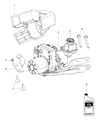 Chrysler Power Steering Pump Diagram - 68059524AI