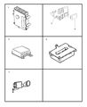 Chrysler Cirrus Air Bag Control Module Diagram - 4602315AB
