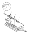 Dodge Neon Rack And Pinion Diagram - 5272643AD
