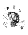 Jeep Knock Sensor Diagram - 68001451AA