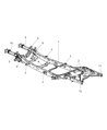Dodge Durango Shock And Strut Mount Diagram - 52021511AB