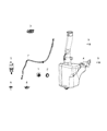 Ram 3500 Washer Reservoir Diagram - 68440464AA