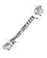 2002 Chrysler PT Cruiser Exhaust Heat Shield Diagram - 5278393AA