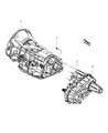 Chrysler Aspen Transfer Case Diagram - 52123219AA