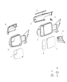 Ram Mirror Cover Diagram - 6RP44KFPAA