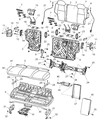 2007 Jeep Grand Cherokee Armrest Diagram - 1BG801J3AA